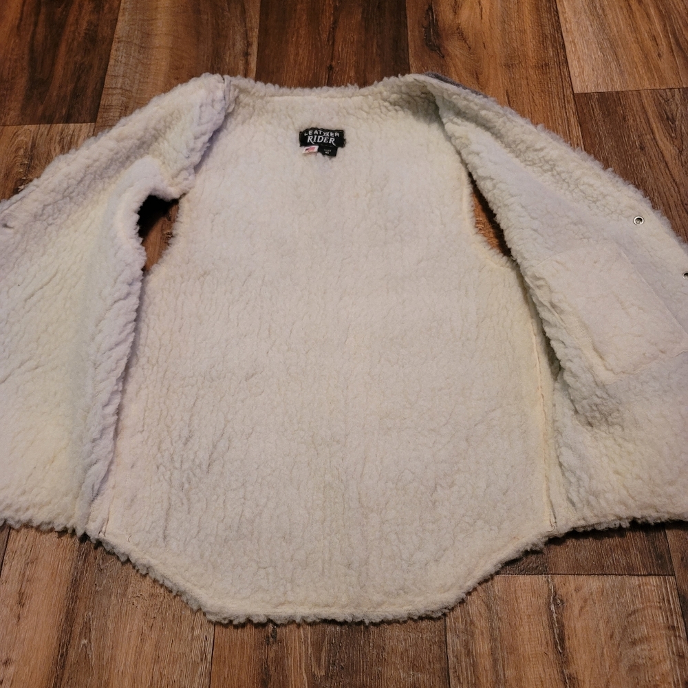 LEATHER RIDER Vest Size M - Picture 4 of 6